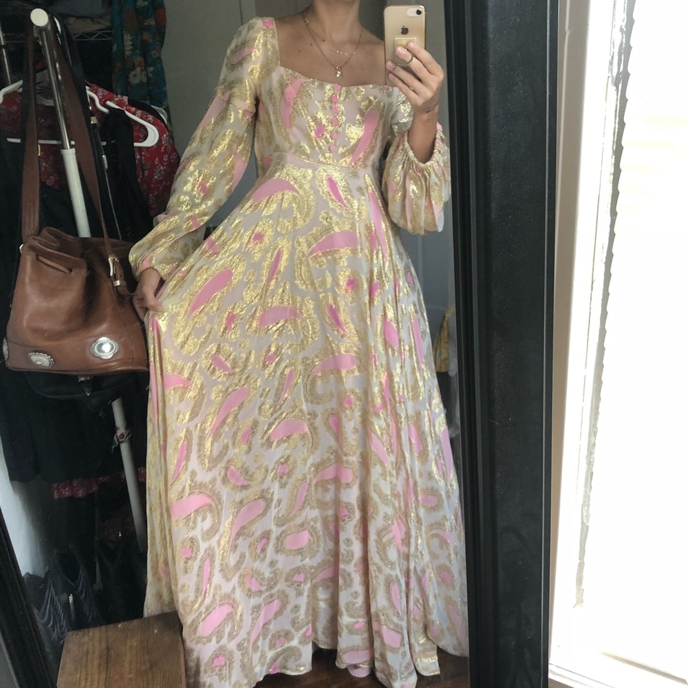 Vintage Gypsy Bohemian Maxi dress - Picture 8 of 8